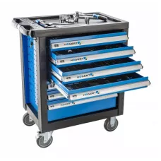 Тележка инструментальная 7 ящиков, усиленный пластиковый верх. HT7G047