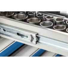 Тележка инструментальная 7 ящиков, боковое отделение. HT7G049