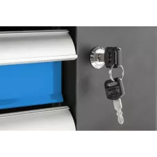 Тележка инструментальная 7 ящиков, боковое отделение. HT7G049