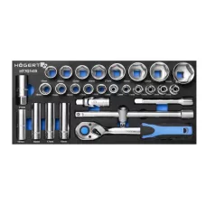 Тележка инструментальная 7 ящиков, боковое отделение, 544 инструмента HT7G050