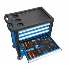 Тележка инструментальная 6 ящиков, 171 инструмент HT7G052