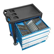 Тележка инструментальная 6 ящиков, 214 инструмент HT7G056