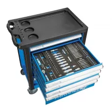 Тележка инструментальная 6 ящиков, 214 инструмент HT7G056