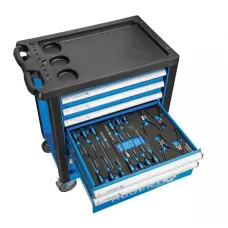 Тележка инструментальная 6 ящиков, 214 инструмент HT7G056