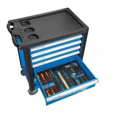 Тележка инструментальная 6 ящиков, 214 инструмент HT7G056