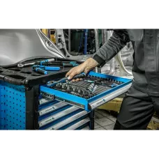 Тележка инструментальная 7 ящиков, 252 инструмент HT7G058