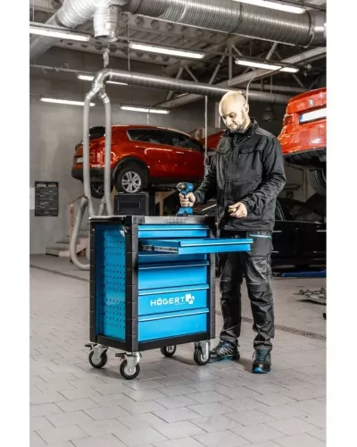 Тележка для инструментов, 6 ящиков HT7G571