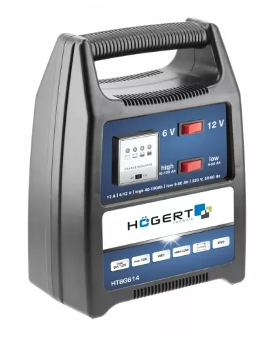 Зарядное устройство 6V/12V, макс. нагрузка 12А HT8G614