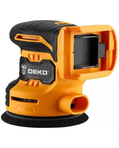 Эксцентриковая шлифмашина аккумуляторная DEKO DKCG20-125