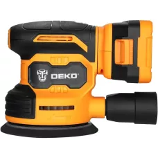 Эксцентриковая шлифмашина аккумуляторная DEKO DKCG20-125