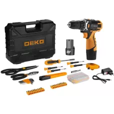Дрель-шуруповерт аккумуляторная DEKO Banger SET 93 063-4168