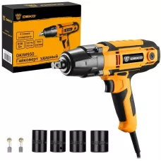 Гайковерт сетевой ударный DEKO DKIW950, 950 Вт, 1/2", 063-4185