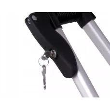 KUFIETA Велобагажник на крышу автомобиля Taurus BikeUp T2/100, алюминиевый, на один велосипед до 17кг с рамой