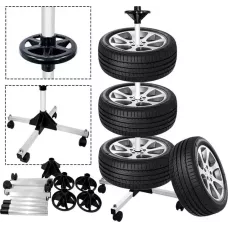 KUFIETA Стойка для хранения колес (на колесиках), max D=225мм, max 100кг, L=105см  (PL)