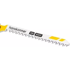 H02-101AO Пилки для лобзика ДЕРЕВО 2шт, T101AO (дер 1,5-15мм, фанера 3-15мм) Hanskonner 4603010130673 (CN), упак