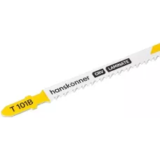 H02-101B Пилки для лобзика по ламинату 2шт, T101B (дер,ДСП,фанера 3-30мм) Hanskonner 4603010130697 (CN), упак