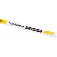 H02-101BF Пилки для лобзика по ламинату 2шт, T101BF (дер,пласт.,фибер.3-30мм) Hanskonner 4603010130710 (CN), упак