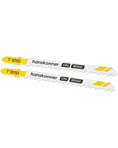 Пилки для лобзика Hanskonner H02-101D