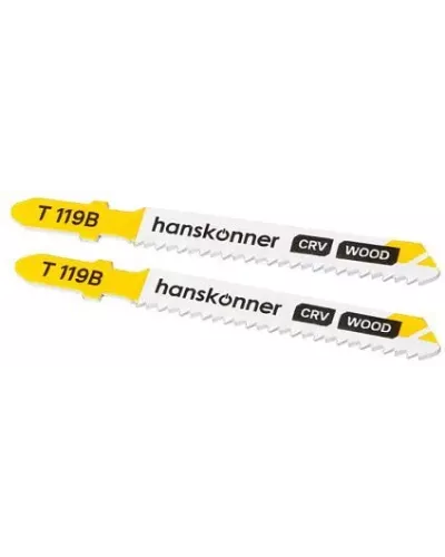 Пилки для лобзика Hanskonner H02-119B