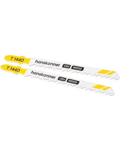 Пилки для лобзика Hanskonner H02-144D