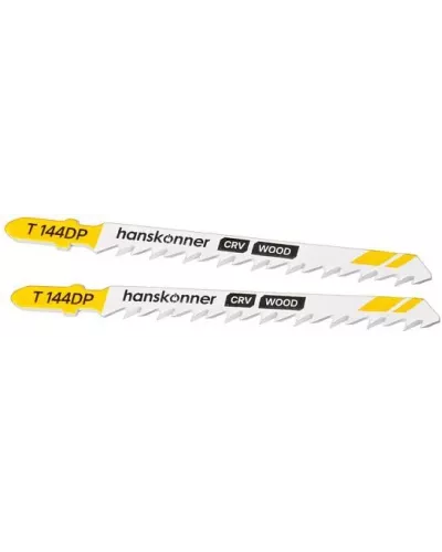Пилки для лобзика Hanskonner H02-144DP