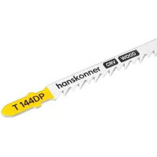 H02-144DP Пилки для лобзика по дереву 2шт, T144DP (дер 5-50мм, пласт<30мм) Hanskonner 4603010130901 (CN), упак