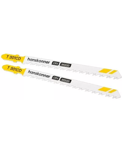 Пилки для лобзика Hanskonner H02-301CD