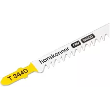 H02-344D Пилки для лобзика по дер. 2шт быстр. прям.рез (дер.10-70мм,фанер.10-30мм) Hanskonner 4603010130949 (CN), упак