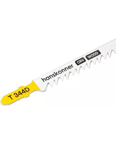 Пилки для лобзика Hanskonner H02-344D