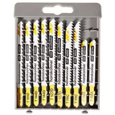 H10-UNISET1 Пилки для лобзика УНИВЕРСАЛ 10шт (T101D, T144D, T127D, T111C, T118A) Hanskonner 4603010130963 (CN), упак