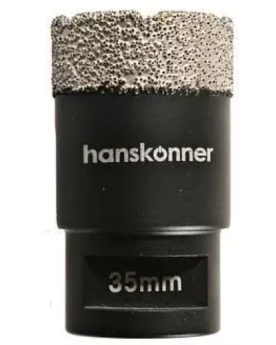 Коронка алмазная для УШМ Hanskonner H1055-10-35