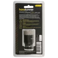 Коронка алмазная для УШМ Hanskonner H1055-10-35