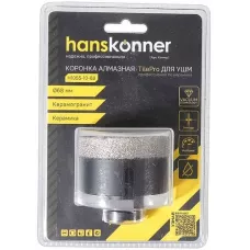 Коронка алмазная для УШМ Hanskonner H1055-10-68