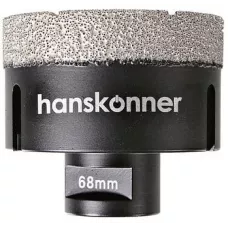 Коронка алмазная для УШМ Hanskonner H1055-10-68