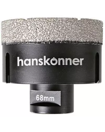 Коронка алмазная для УШМ Hanskonner H1055-10-68