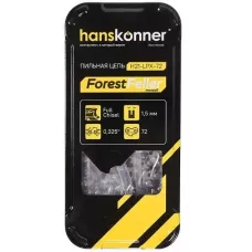H21-LPX-72 Цепь 325"-1,5 мм -72 зв., квадратный, bumper, Hanskonner, 4603010133544 (CN)