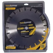 H9021-350-25SA Алмазный диск 350x25,4 LASER ASPHALT, для бензорезов, Hanskonner, 4603010131762, шт