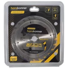 H9022-165-20-24T Пильный диск по дереву THIN KERF 165x20 мм, 24 зубьев, HANSKONNER, 4603010125389 (CN), шт
