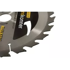 H9022-165-20-24T Пильный диск по дереву THIN KERF 165x20 мм, 24 зубьев, HANSKONNER, 4603010125389 (CN), шт