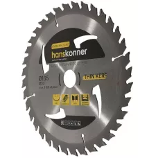 H9022-165-20-36T Пильный диск по дереву THIN KERF 165x20 мм, 36 зубьев, HANSKONNER, 4603010125402 (CN), шт