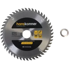 H9022-190-30/20-48 Пильный диск по дереву 190x30мм, 48 зубьев, HANSKONNER, 4603010125709 (CN), шт