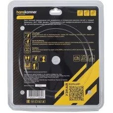 Диск пильный Hanskonner H9022-210-30-36