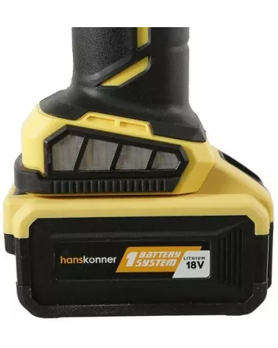 Болгарка(УШМ) Hanskonner HAG18125BL Unibattery