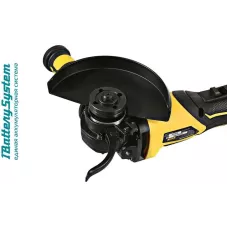 HAG1812E УШМ акк б/щ Hanskonner, 18В, 1BatterySystem,125 мм, регул обор, 1х4.0Ач, ЗУ, кейс HS, 4603010129912 (CN), шт