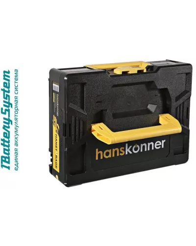 Аккумуляторная УШМ Hanskonner HAG1812E 1BatterySystem