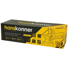 HAG918CPE Машина полировальная эксцентриковая 1,25кВт,125мм,1400-4800об/мин,эксц.15мм, конст эл-ка, HANSKONNER, 4603010113782 (CN), шт