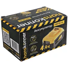 HBP18-4L аккумулятор Hanskonner, 18 В, 4Ач для инструмента серии Unibattery, 4603010092063 (CN), шт