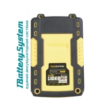 HBP2002 аккумулятор Hanskonner PLATINUM 18 В, 1BatterySystem, 2.0 Ач, USB-разъем, блистер, 4603010128632 (CN), шт