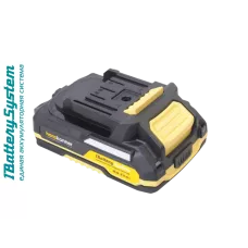 HBP2002 аккумулятор Hanskonner PLATINUM 18 В, 1BatterySystem, 2.0 Ач, USB-разъем, блистер, 4603010128632 (CN), шт