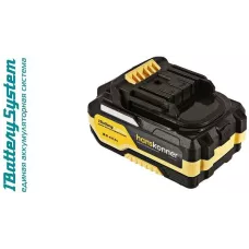 HBP2004 аккумулятор Hanskonner 18 В, 1BatterySystem, 4.0 Ач, USB-разъем